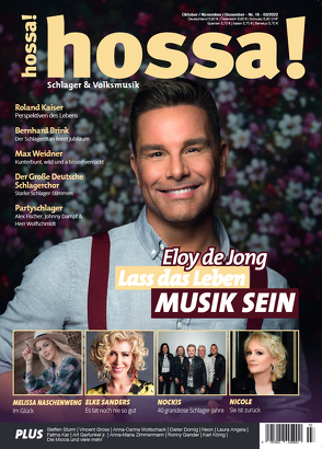 hossa! – Das Magazin für Volksmusik und Schlager! von Knittel,  Patric, Sülter,  Björn