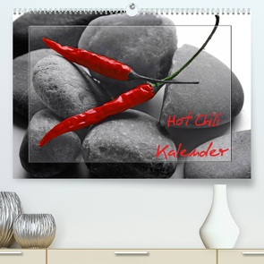 Hot Chili Küchen Kalender österreichisches KalendariumAT-Version (Premium, hochwertiger DIN A2 Wandkalender 2023, Kunstdruck in Hochglanz) von Riedel,  Tanja