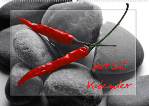 Hot Chili Küchen Kalender (Wandkalender 2023 DIN A2 quer) von Riedel,  Tanja