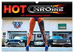 Hot Chrome US Automobile (Wandkalender 2024 DIN A3 quer), CALVENDO Monatskalender von Chrome,  Hot