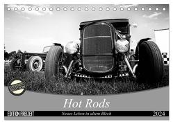 Hot Rods – Neues Leben in altem Blech (Tischkalender 2024 DIN A5 quer), CALVENDO Monatskalender von Berlin,  StrawfishStudio