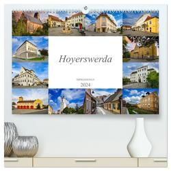 Hoyerswerda Impressionen (hochwertiger Premium Wandkalender 2024 DIN A2 quer), Kunstdruck in Hochglanz von Meutzner,  Dirk