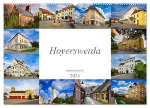 Hoyerswerda Impressionen (Wandkalender 2024 DIN A2 quer), CALVENDO Monatskalender von Meutzner,  Dirk