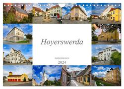 Hoyerswerda Impressionen (Wandkalender 2024 DIN A4 quer), CALVENDO Monatskalender von Meutzner,  Dirk