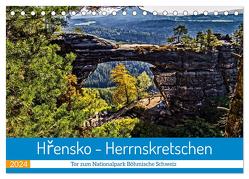 Hrensko – Herrnskretschen – Tor zum Nationalpark Böhmische Schweiz (Tischkalender 2024 DIN A5 quer), CALVENDO Monatskalender von Felix,  Holger