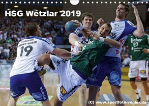 HSG Wetzlar – Handball Bundesliga 2019 (Wandkalender 2019 DIN A4 quer) von Oliver Vogler,  Sportfoto
