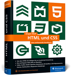 HTML und CSS von Wolf,  Jürgen