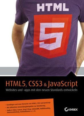 HTML5, CSS3 & JavaScript von Gauchat,  Juan Diego, Heymann-Reder,  Dorothea