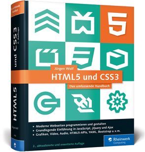 HTML5 und CSS3 von Wolf,  Jürgen