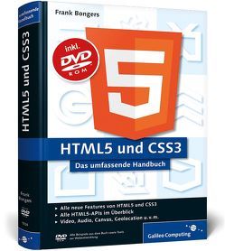 HTML5 und CSS3 von Bongers,  Frank