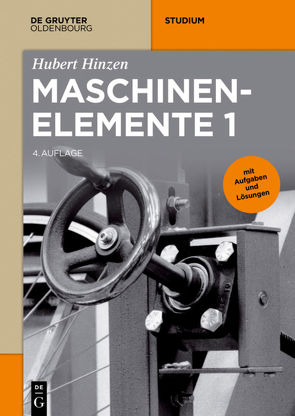 Hubert Hinzen: Maschinenelemente / Maschinenelemente 1 von Hinzen,  Hubert