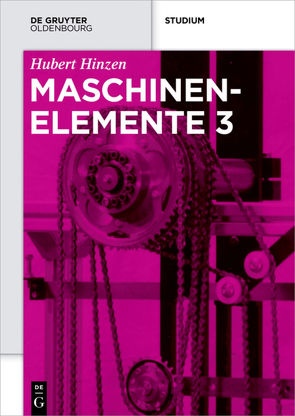 Hubert Hinzen: Maschinenelemente / Maschinenelemente 3 von Hinzen,  Hubert