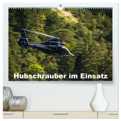 Hubschrauber im Einsatz (hochwertiger Premium Wandkalender 2024 DIN A2 quer), Kunstdruck in Hochglanz von Schnell,  Heinrich