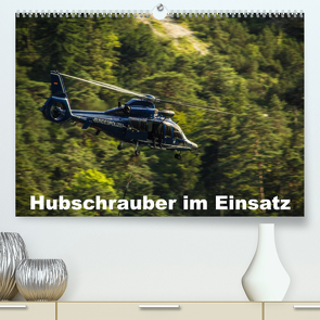 Hubschrauber im Einsatz (Premium, hochwertiger DIN A2 Wandkalender 2023, Kunstdruck in Hochglanz) von Schnell,  Heinrich