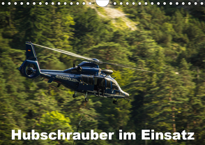 Hubschrauber im Einsatz (Wandkalender 2021 DIN A4 quer) von Schnell,  Heinrich