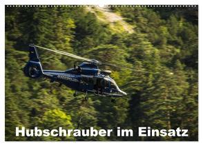 Hubschrauber im Einsatz (Wandkalender 2024 DIN A2 quer), CALVENDO Monatskalender von Schnell,  Heinrich