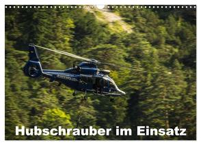 Hubschrauber im Einsatz (Wandkalender 2024 DIN A3 quer), CALVENDO Monatskalender von Schnell,  Heinrich