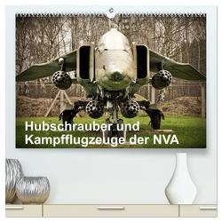 Hubschrauber und Kampfflugzeuge der NVA (hochwertiger Premium Wandkalender 2024 DIN A2 quer), Kunstdruck in Hochglanz von Nebel,  Gunnar