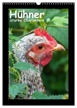 Hühner – starke Charaktere (Wandkalender 2024 DIN A3 hoch), CALVENDO Monatskalender von Berkenkamp,  Britta