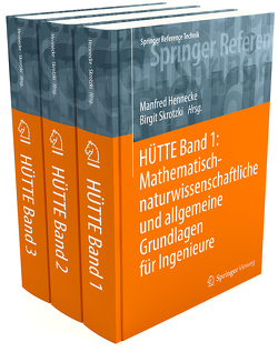 HÜTTE Set: Grundlagen für Ingenieure von Hennecke,  Manfred, Skrotzki,  Birgit