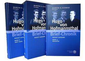 Hugo von Hofmannsthal Brief-Chronik von Bornand,  Jilline, Hauser,  Regula, Perrig,  Severin, Schmid,  Martin E.