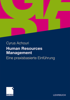 Human Resources Management von Achouri,  Cyrus