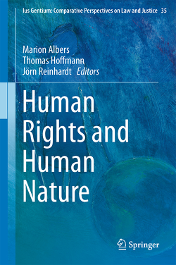 Human Rights and Human Nature von Albers,  Marion, Hoffmann,  Thomas, Reinhardt,  Jörn