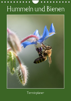 Hummeln und Bienen Terminplaner (Wandkalender 2024 DIN A4 hoch), CALVENDO Monatskalender von Kohrt,  Stephanie