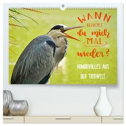 Humorvolles aus der Tierwelt (hochwertiger Premium Wandkalender 2024 DIN A2 quer), Kunstdruck in Hochglanz von Jäger und Mimi,  Anette