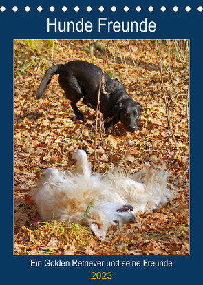 Hunde Freunde (Tischkalender 2023 DIN A5 hoch) von kattobello