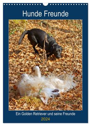Hunde Freunde (Wandkalender 2024 DIN A3 hoch), CALVENDO Monatskalender von Kattobello,  Kattobello