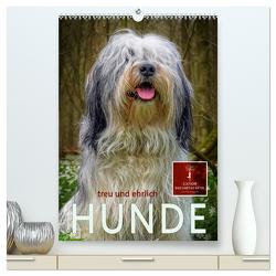 Hunde – treu und ehrlich (hochwertiger Premium Wandkalender 2024 DIN A2 hoch), Kunstdruck in Hochglanz von Roder,  Peter