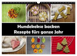 Hundekekse backen – Rezepte fürs ganze Jahr (Wandkalender 2024 DIN A3 quer), CALVENDO Monatskalender von Williger,  Christina