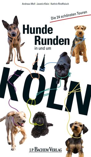 Hunderunden in und um Köln von Klein,  Jasmin, Moll,  Andreas, Rindfleisch,  Kathrin