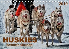 Huskies – Schlittenhunde (Tischkalender 2019 DIN A5 quer) von Roder,  Peter