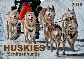 Huskies – Schlittenhunde (Wandkalender 2018 DIN A3 quer) von Roder,  Peter