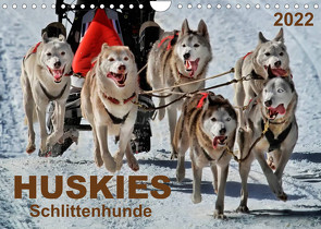 Huskies – Schlittenhunde (Wandkalender 2022 DIN A4 quer) von Roder,  Peter