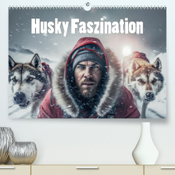 Husky Faszination (Premium, hochwertiger DIN A2 Wandkalender 2024, Kunstdruck in Hochglanz) von Brunner-Klaus,  Liselotte