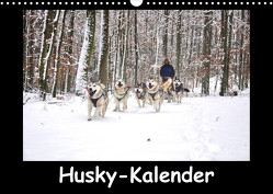 Husky-Kalender (Wandkalender 2023 DIN A3 quer) von andiwolves