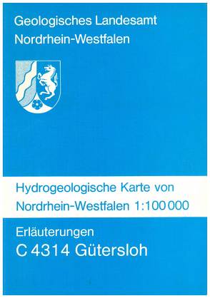Hydrogeologische Karten von Nordrhein-Westfalen 1:100000 / Gütersloh von Koch,  Michael, Michel,  Gert