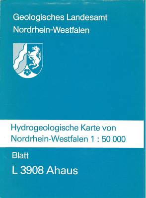 Hydrogeologische Karten von Nordrhein-Westfalen 1:50000 / Ahaus von Koch,  Michael