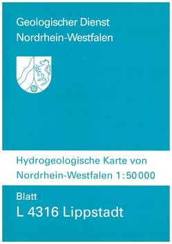 Hydrogeologische Karten von Nordrhein-Westfalen 1:50000 / Lippstadt von Elfers,  Heinrich, Maslowski,  Hildegard