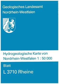 Hydrogeologische Karten von Nordrhein-Westfalen 1:50000 / Rheine von Koch,  Michael