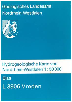 Hydrogeologische Karten von Nordrhein-Westfalen 1:50000 / Vreden von Kamp,  Heinrich von