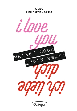 I love you heißt noch lange nicht Ich liebe dich von Leuchtenberg,  Cleo, Pieper,  Andrea