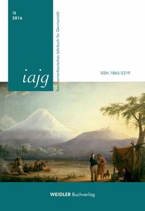 Ibero-amerikanisches Jahrbuch für Germanistik 2016 von Hernández,  Isabel, Vedda,  Miguel