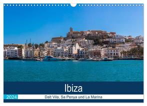 Ibiza Dalt Vila, Sa Penya und La Marina (Wandkalender 2024 DIN A3 quer), CALVENDO Monatskalender von Wolff,  Alexander