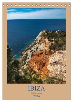 Ibiza Inselimpressionen (Tischkalender 2024 DIN A5 hoch), CALVENDO Monatskalender von Wolff,  Alexander