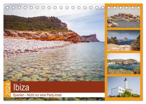 Ibiza – Spanien (Tischkalender 2024 DIN A5 quer), CALVENDO Monatskalender