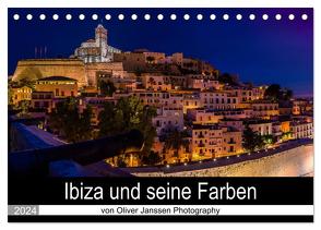 Ibiza und seine Farben (Tischkalender 2024 DIN A5 quer), CALVENDO Monatskalender von Janssen,  Oliver